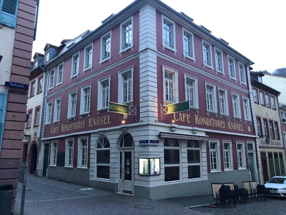 Cafe & Hotel Knoesel Heidelberg Exteriér fotografie