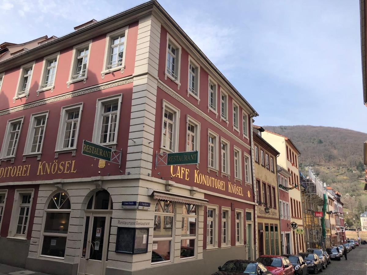 Cafe & Hotel Knoesel Heidelberg Exteriér fotografie