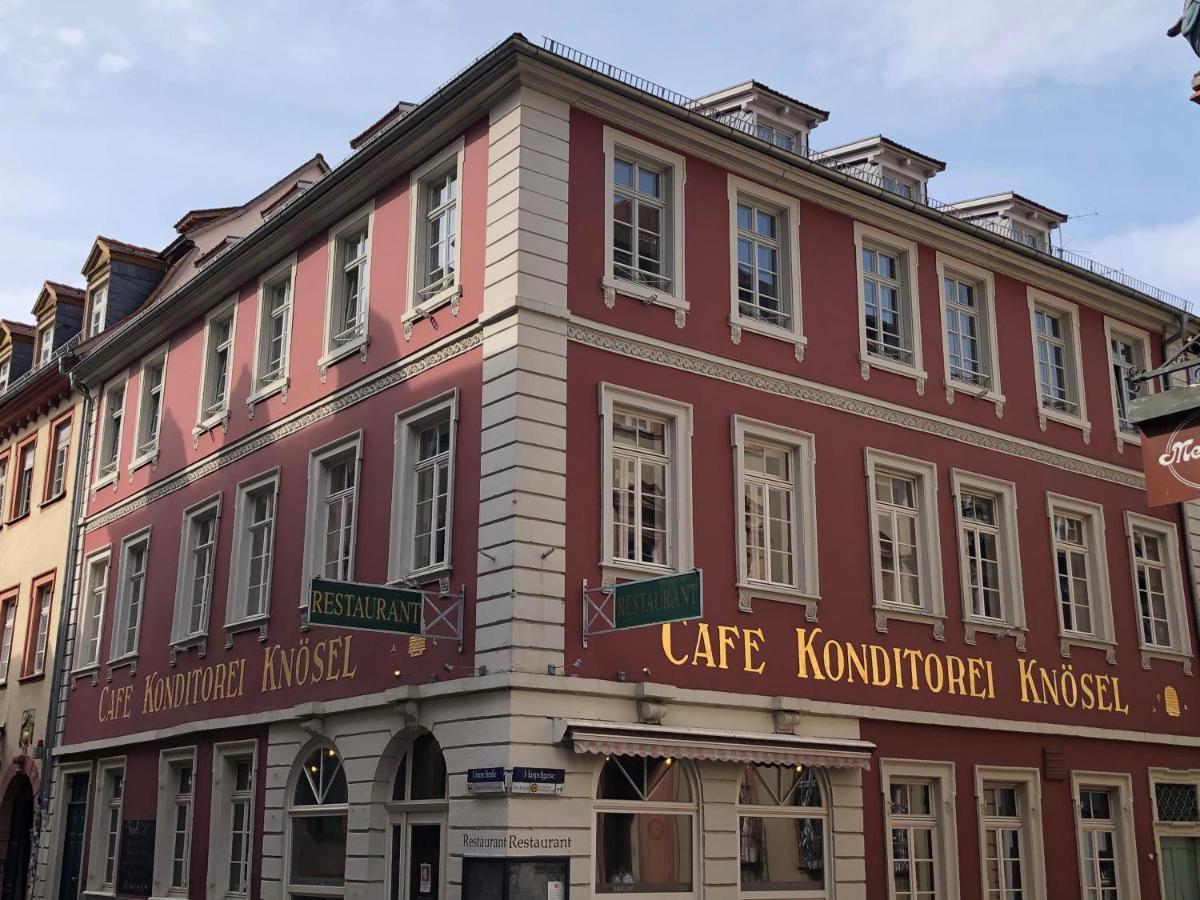 Cafe & Hotel Knoesel Heidelberg Exteriér fotografie