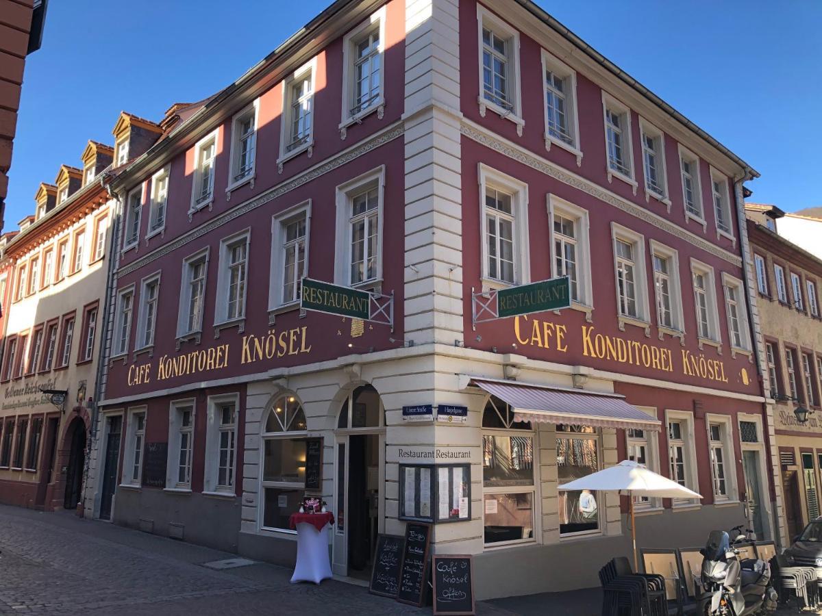 Cafe & Hotel Knoesel Heidelberg Exteriér fotografie