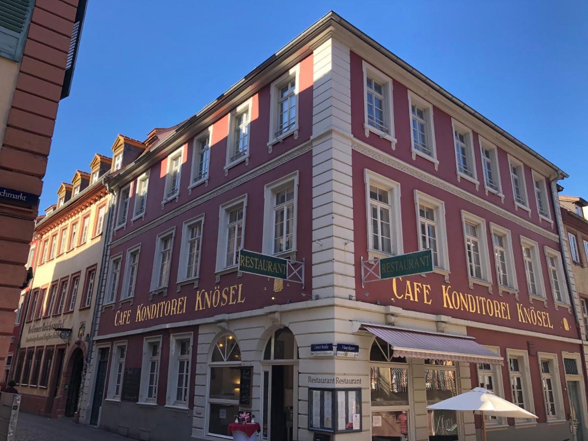 Cafe & Hotel Knoesel Heidelberg Exteriér fotografie